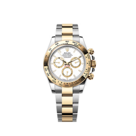 39위 (실사영상) ROLEX 로렉스 데이토나-73 116503 18K포금 최신버전 업그레이드형!!코스모그래프 데이토나 116503 18K 옐로우 골드 콤비 크로노그래프 화이트 다이얼 오이스터 브레이슬릿 신형 7750B-2 오토매틱 무브먼트 rol0620 - ROLEX Cosmograph Daytona TOP Grade Quality 18k Yellow Gold Noob Chronograph White Dial Oyster Bracelet Au