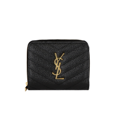 46위 SAINT LAURENT 입생로랑 모노그램 컴팩트 지퍼어라운드 지갑