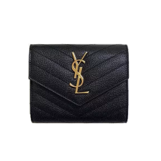 47위 SAINT LAURENT 입생로랑 컴팩트 트리폴드 반지갑 403943