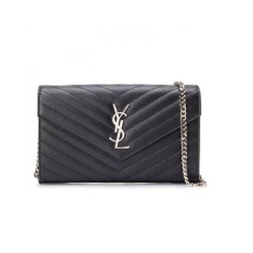  SAINT LAURENT  생로랑 체인크로스 은장 Y201365-2