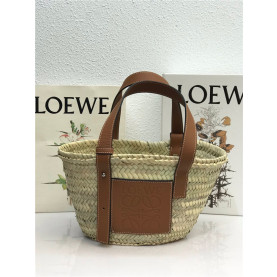 Loewe  로에베 우븐 라피아 토트백 스몰