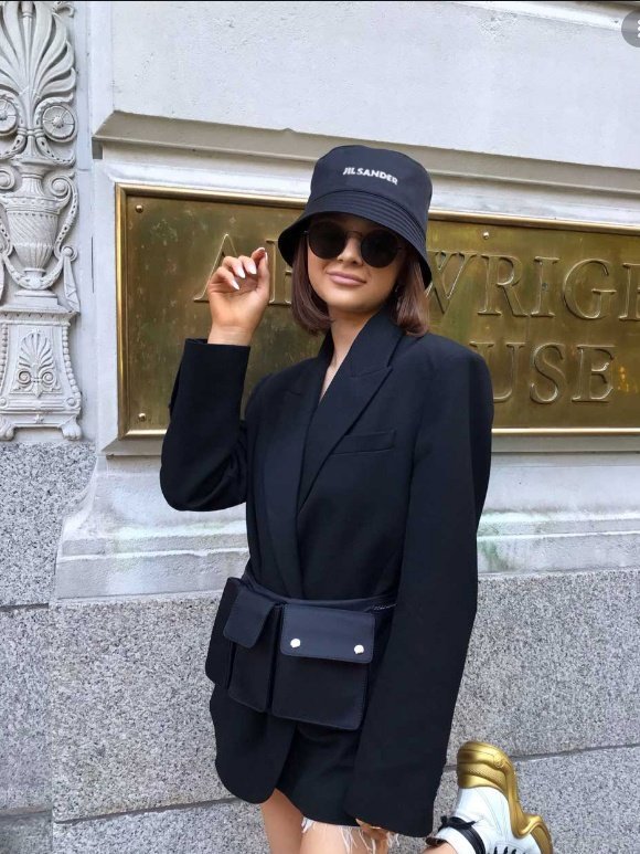 Jil sander 질샌더 나일론 버킷햇