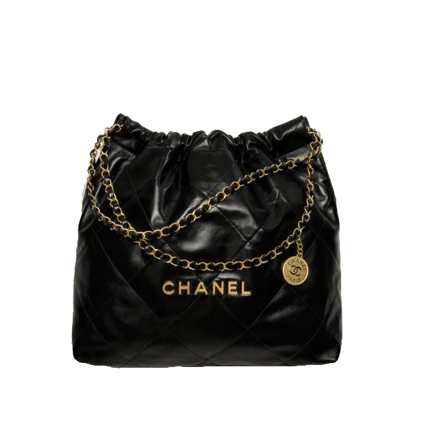 13위 CHANEL 샤넬 샤이니 카프스킨 골드메탈 22백 스몰 AS3260