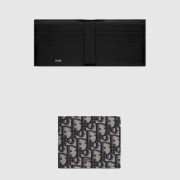29위 Dior 디올 오블리크 자카드 반지갑