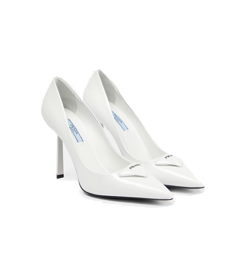  PRADA 프라다 브러시드 펌프스 힐 (굽높이7.5CM) P64916