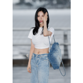 35위 [소녀시대 서현] CHANEL 샤넬 22백 샤이니 백팩 데님