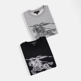 BURBERRY 버버리 로이드 자수 맨투맨