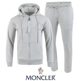 MONCLER 몽클레어 자수 로고 후드집업 트레이닝 셋트