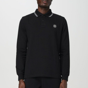 STONE ISLAND 스톤아일랜드 배색 카라 긴팔티
