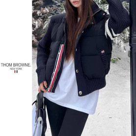 THOM BROWNE 톰브라운 삼선 배색점퍼 3COLOR