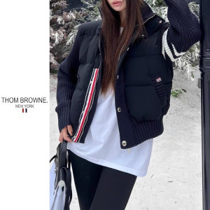 THOM BROWNE 톰브라운 삼선 배색점퍼 3COLOR