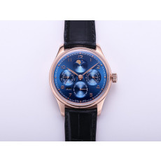 IWC 아이더블유씨  포르투기저 문페이즈 로즈골드 블루다이얼