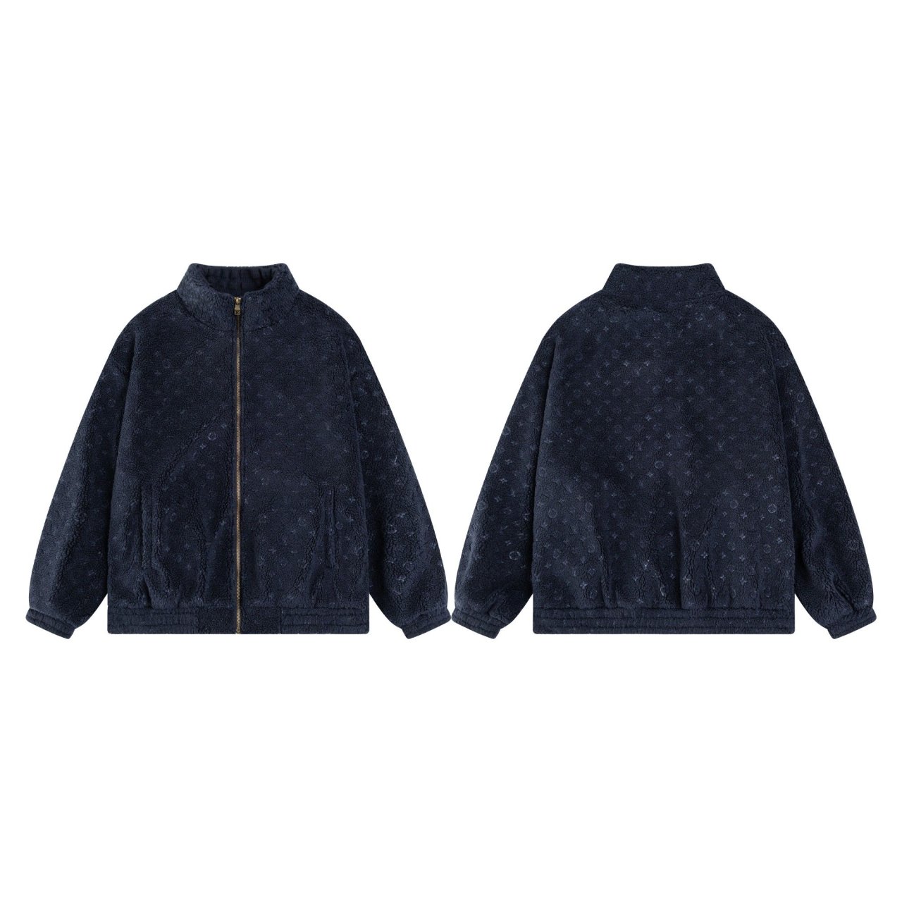 LOUIS VUITTON 루이비통 모노그램 플리스 집업 자켓