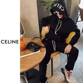 CELINE 셀린느 후드레터링 트랙팬츠 세트 3COLOR