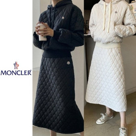  MONCLER 몽클레어 누빔 치마세트