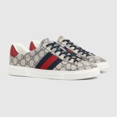GUCCI 구찌 남여공용 에이스 웹 스니커즈 760775