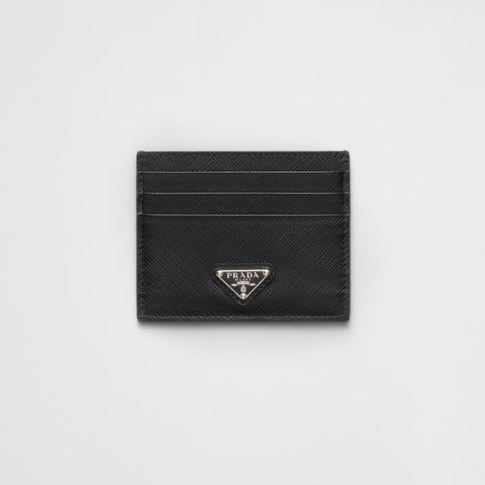 PRADA 프라다 사피아노 트라이앵글 로고 카드 지갑 1MC025 2MC101 2COLOR