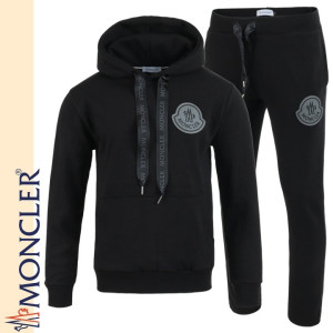 MONCLER 몽클레어 스트링 로고 후드 셋트