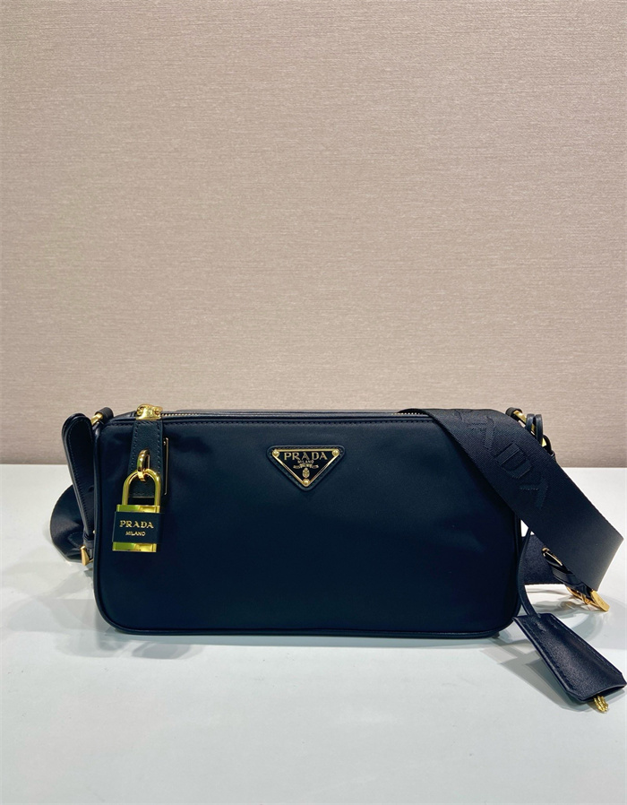 PRADA 프라다 스몰 리나일론 가죽 숄더백 1BC234 2025/신상