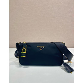 PRADA 프라다 스몰 리나일론 가죽 숄더백 1BC234 2025/신상
