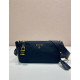 PRADA 프라다 스몰 리나일론 가죽 숄더백 1BC234 2025/신상