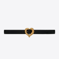 SAINT LAURENT 세인트로랑 양가죽 하트 벨트 650322 (30mm) 2COLOR
