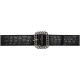 SAINT LAURENT 세인트로랑 악어 사각 체인 버클 벨트 640567 (50mm) 2COLOR