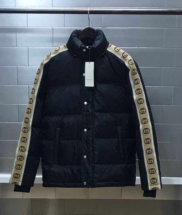 GUCCI 구찌 크루즈 자카드 다운 패딩