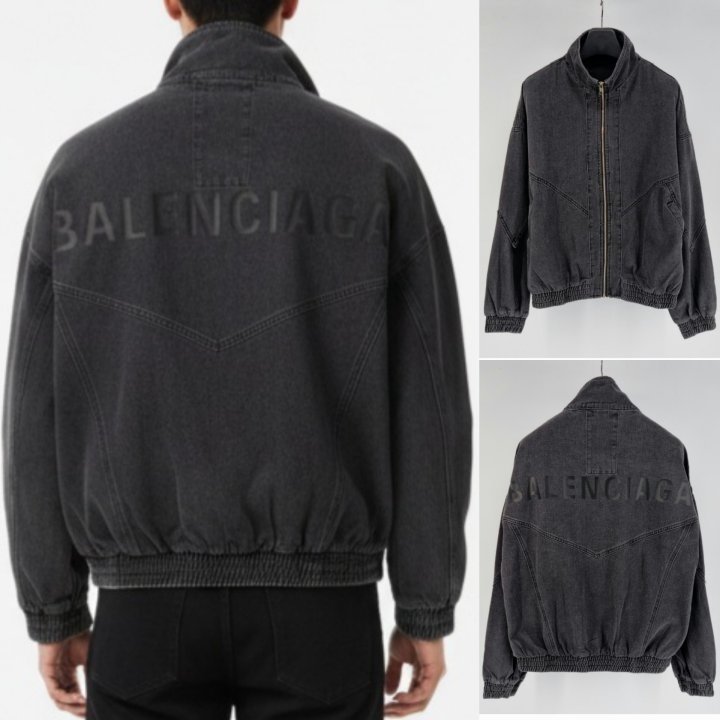 BALENCIAGA 발렌시아가 데님 져지자켓