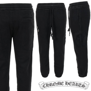 CHROME HEARTS 크롬하츠 스틸 패치 트레이닝 팬츠