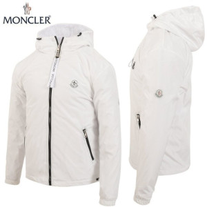 MONCLER 몽클레어 화이트패치 로고 바람막이