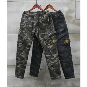 STONE ISLAND 스톤아일랜드 밀리터리 반밴딩 조거