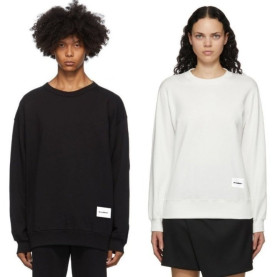 JIL SANDER 질샌더 다운패치 맨투맨