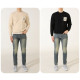 MAISON MARGIELA 메종마르지엘라 스티치 포켓 니트콤비 맨투맨