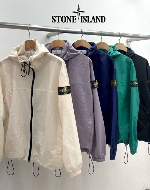 STONE ISLAND 스톤아일랜드 고프코어 윈드 바람막이 5COLOR