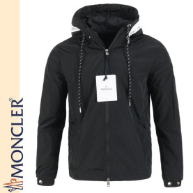 MONCLER 몽클레어 지퍼 로고 후드 바람막이