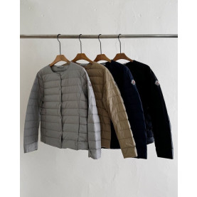 MONCLER 몽클레어 우먼스 하프 덕다운 경량 패딩