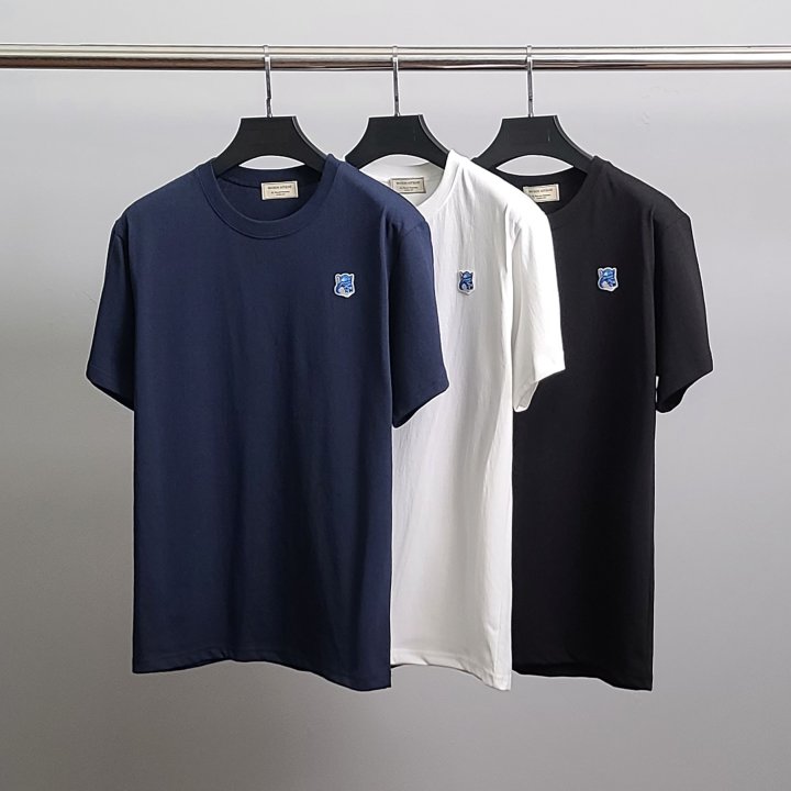 MAISON KITSUNE 메종키츠네 블루폭스 코튼 반팔티