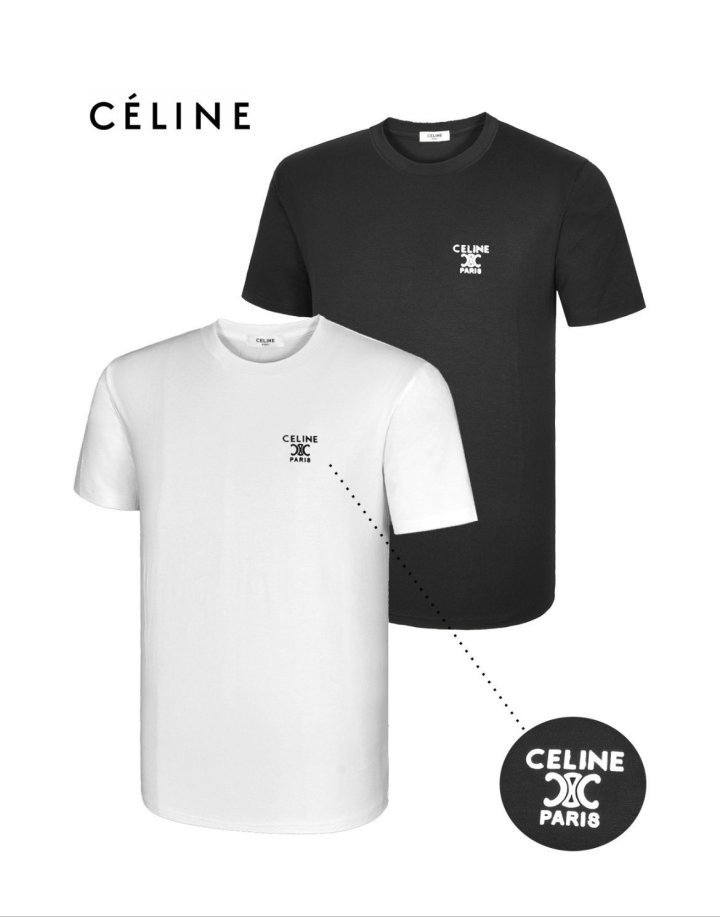CELINE 셀린느 반팔 라운드