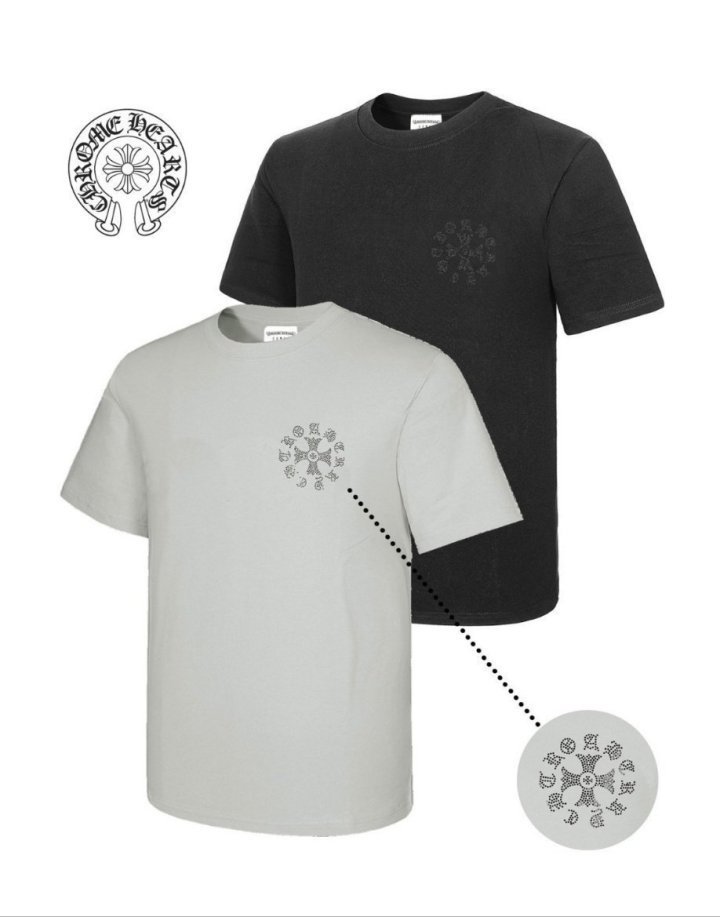CHROME HEARTS 크롬하츠 반팔 라운드