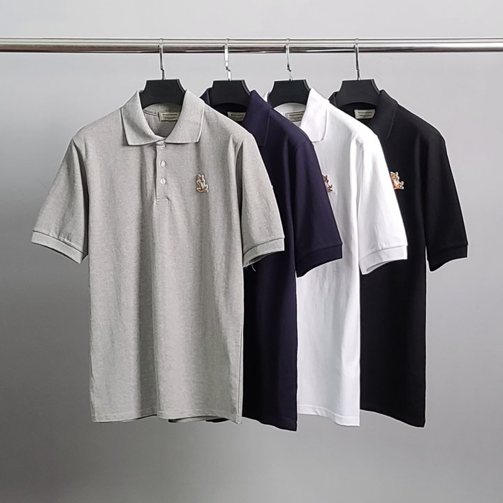 MAISON KITSUNE 메종키츠네 칠랙스폭스 PK 반팔 카라티