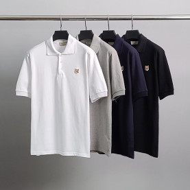MAISON KITSUNE 메종키츠네 폭스헤드 PK 반팔 카라티