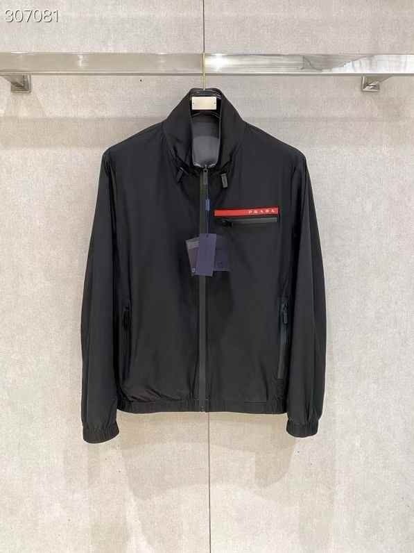 PRADA 프라다 리버시블 블루종