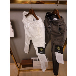 STONE ISLAND 스톤아일랜드 사선 카고 조거팬츠