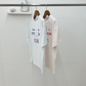 ACNE STUDIOS 아크네스튜디오 스탬프 로고 티셔츠