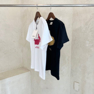 ISABEL MARANT 이자벨마랑 예이츠 입술 로고  반팔티