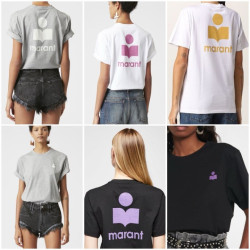 ISABEL MARANT 이자벨마랑 즈웰 코튼 반팔 티셔츠