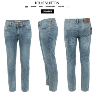 LOUIS VUITTON 루이비통 모노그램 엠보 슬림 일자진