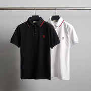 BURBERRY 버버리 TB자수 레드라인 PK 반팔 카라티