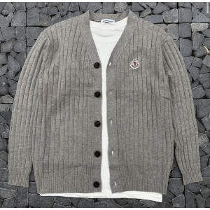 MONCLER 몽클레어 캐시 골지 니트 가디건 2COLOR